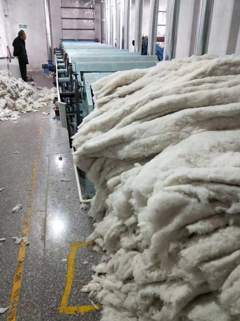 Fiber blending and quality preparation